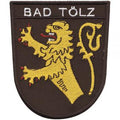 AUFNÄHER "BAD TÖLZ" - NEU Gr. ca. 8-11cm (01776) Stick Patches Applikation - Region Landeswappen Städtewappen