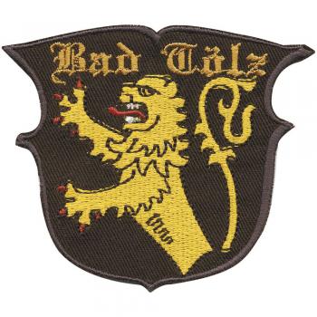 AUFNÄHER - Wappen - BAD TÖLZ - 01799 - Gr. ca. 8 x 11 cm - Patches Stick Applikation
