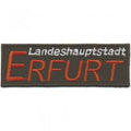 AUFNÄHER - Erfurt- Gr. ca. 9  x 3 cm - Patches Stick Applikation
