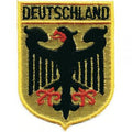 Aufnäher - Deutschland Wappen Adler - 04073 - Gr. ca. 5 x 6,5 cm
