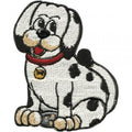 Aufnäher - Hund - 00975 - Gr. ca. 7 x 8,5 cm - Patches Stick Applikation