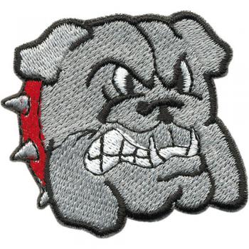 Aufnäher - Hundekopf - 04525 - Gr. ca. 5 x 5 cm - Patches Stick Applikation