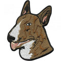 Aufnäher - Hundekopf - 04527 - Gr. ca. 8 x 9 cm - Patches Stick Applikation