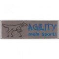 Aufnäher - Agility - 04563 - Gr. ca. 11 x 4 cm - Patches Stick Applikation