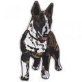 Aufnäher - Hund - 04599 - Gr. ca. 10,5 x 9,5 cm - Patches Stick Applikation