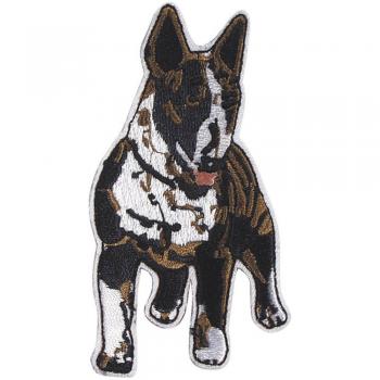 Aufnäher - Hund - 04599 - Gr. ca. 10,5 x 9,5 cm - Patches Stick Applikation