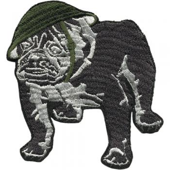 Aufnäher - Hund - 04949 - Gr.ca. 8 x 8,5 cm - Patches Stick Applikation