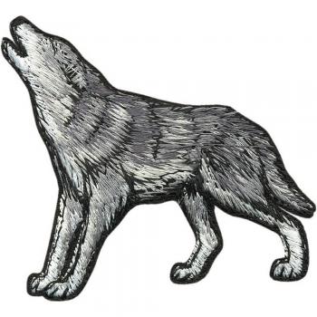 Aufnäher - Husky - 03144 - Gr. ca. 7,5 x 6,5 cm - Patches Stick Applikation