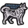 Aufnäher - Siberian Husky - 04519 - Gr. ca. 11 x 9 cm - Patches Stick Applikation