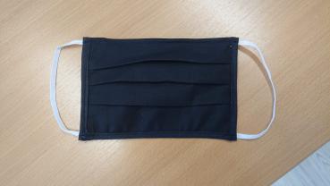 Behelfs-Gesichtsmaske schwarz