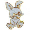 Aufnäher - Hase - 00916b - Gr. ca. 8 x 11 cm - Patches Stick Applikation