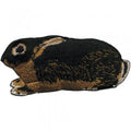 Aufnäher - Kaninchen - 00961 - Gr. ca. 9 x 4 cm - Patches Stick Applikation
