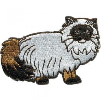 Aufnäher - Katze - 00973 - Gr. ca. 8 x 5 cm - Patches Stick Applikation