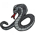 Aufnäher - Kobra - 03166 - Gr. ca. 9 x 6 cm - Patches Stick Applikation