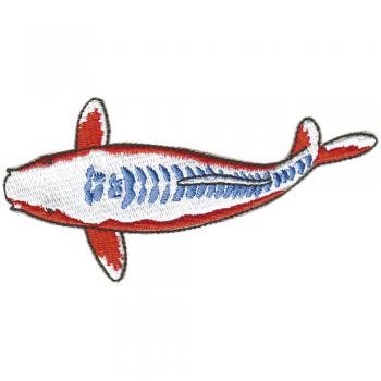 Aufnäher Patches - Koi Koikarpfen Shusui - KO843 - Gr. ca. 12 cm