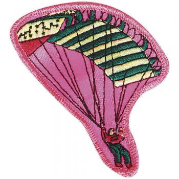 Aufnäher - Fallschirmspringer - 04636 - Gr. ca. 7 x 9 cm - Patches Stick Applikation