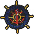 Aufnäher - Anker Maritim - Gr. ca. 8cm - 04533 - Stick Patches Applikation