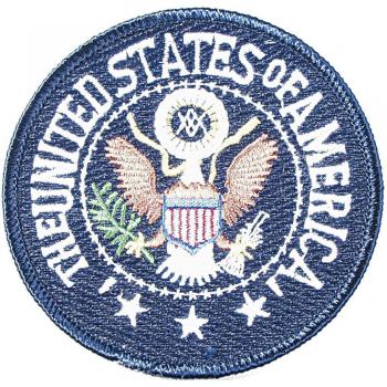 Aufnäher - United States of America - 04354 - Gr. ca. 8,5 cm - Patches Stick Applikation