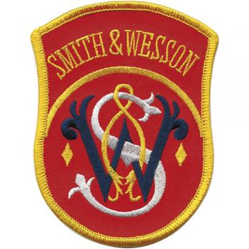 Aufnäher - Smith and Wesson - 04495 - Gr. ca. 7,5 x 10 cm - Patches Stick Applikation