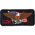Aufnäher - USA - 04612 - Gr. ca. 8 x 11 cm - Patches Stick Applikation