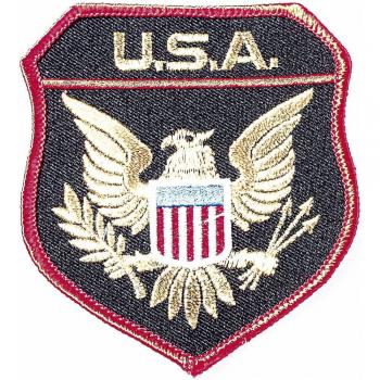 AUFNÄHER - USA Adler - 04942 - Gr. ca. 8,5 x 9,5 cm - Patches Stick Applikation