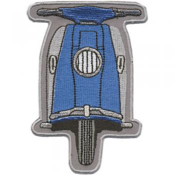 Aufnäher - Roller - 06046 - Gr. ca. 12 x 8 cm - Patches Stick Applikation