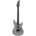 Aufnäher - Guitarre - 04776 grau - Gr. ca. 5 x 16 cm - Patches Stick Applikation