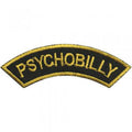 Aufnäher - Psychobilly - 06076 - Gr. ca. 10,5 x 4,5 cm - Patches Stick Applikation