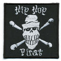 Aufnäher - Hip Hop Pirat - 06079 - Gr. ca. 8 x 8 cm - Patches Stick Applikation