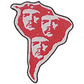 AUFNÄHER "CHE GUEVARA" NEU Gr. 6cm x 10cm (04099) Applikation Stick Patches Aufbügler - Militär Revolutionär