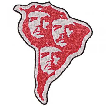 AUFNÄHER "CHE GUEVARA" NEU Gr. 6cm x 10cm (04099) Applikation Stick Patches Aufbügler - Militär Revolutionär