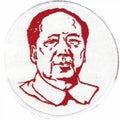 Aufnäher - Mao - 04403 - Gr. ca. 8,5 cm Durchmesser - Patches Stick Applikation
