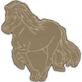 Aufnäher - Pferd - 03281 - Gr. ca. 7,5 x 7 cm - Patches Stick Applikation