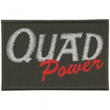 Aufnäher - Quad Power - 88644 - Gr. ca. 8 x 6 cm - Patches Stick Applikation