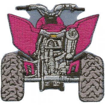 AUFNÄHER – Quad - 88645 - Gr. ca. 9,5 x 7 cm - Patches Stick Applikation