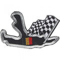 AUFNÄHER - Spa Francorchamps - 03011 - Gr. ca. 7,5 x 4 cm - Patches Stick Applikation