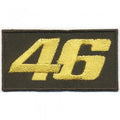 AUFNÄHER - 46 - 04032 - Gr. ca. 7,5 x 4 cm - Patches Stick Applikation