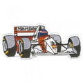 AUFNÄHER - Formel 1 Wagen - 04582 - Gr. ca. 9 x 3,5 cm - Patches Stick Applikation