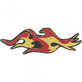 Aufnäher - Feuerflamme - 04699 - Gr. ca. 14,5 x 5 cm - Patches Stick