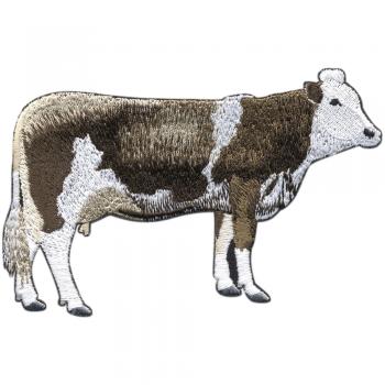 Aufnäher - Rind Ochse Bulle Kuh - 00998 - Gr. ca. 8 x 11cm