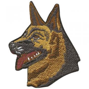 Aufnäher Applikation - Schäferhund - 01722 - Gr. ca.6,5cm x 7,5cm