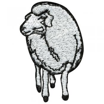 Aufnäher - Schaf - 00959 - Gr. ca. 6,5cm x 4,5cm