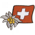 AUFNÄHER - Schweiz - 00843 - Gr. ca. 5,5 x 4 cm - Patches Stick Applikation