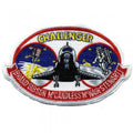 AUFNÄHER - Raumfahrt - 00710 - Gr. ca. 6 x 10,5 cm - Patches Stick Applikation