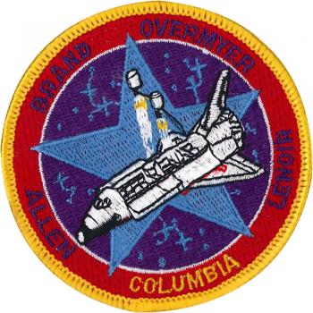 Aufnäher Patches - Raumfahrt Columbia - 00615 - Gr. ca. 7,5 cm