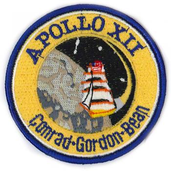 AUFNÄHER - Raumfahrt - 00633 - Gr. ca. 7,5 cm Durchmesser - Patches Stick Applikation