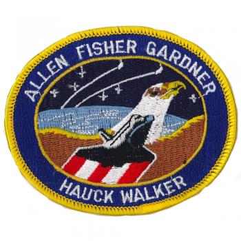 AUFNÄHER - Raumfahrt - 00659 - Gr. ca. 9 x 7 cm - Patches Stick Applikation