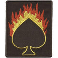Aufnäher - Pik - 01783 - Gr. ca. 6,5 x 8,5 cm - Patches Stick Applikation