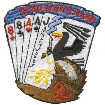 Aufnäher - Kartenspiel - 04963 - Gr. ca. 8 x 8,5 cm - Patches Stick Applikation