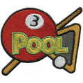 Aufnäher - Pool - 01874 - Gr. ca. 7,5 x 7 cm - Patches Stick Applikation